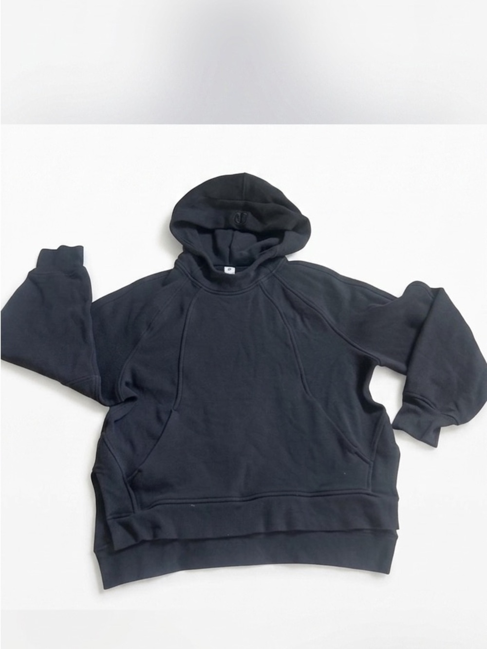 Lululemon Scuba Oversized Pullover Hoodie Black XS/S LW3IU6S Sweatshirt GUC